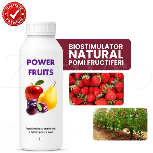 Power Fruits - Biostimulator pentru livezi și pomi fructiferi 1L
