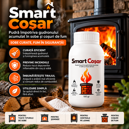 Smart Coșar – Pudră împotriva gudronului, 100 g, 1+1 Gratis