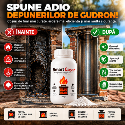 Smart Coșar – Pudră împotriva gudronului, 100 g, 1+1 Gratis